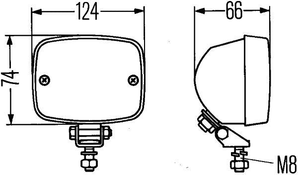 Hella 2NE 002 985-467 Rear Fog Light