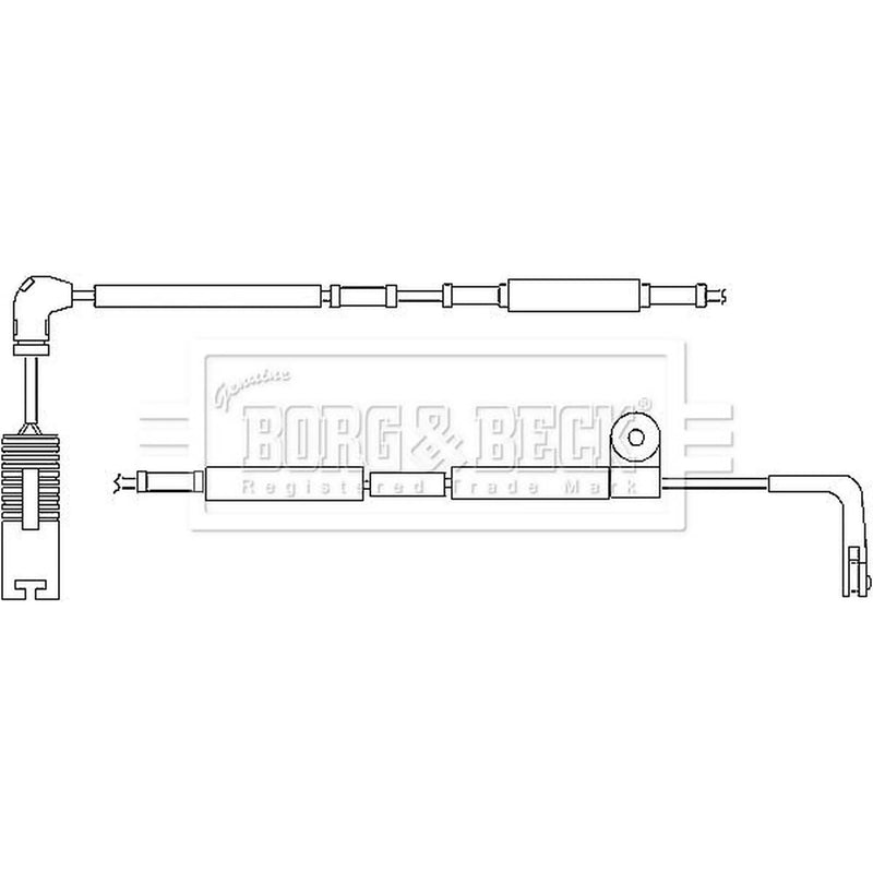 Borg & Beck Brake Pad Wear Sensor Rear BWL3047