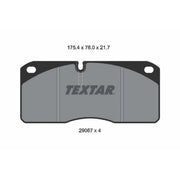 Textar Front Brake Pad Set 2906705
