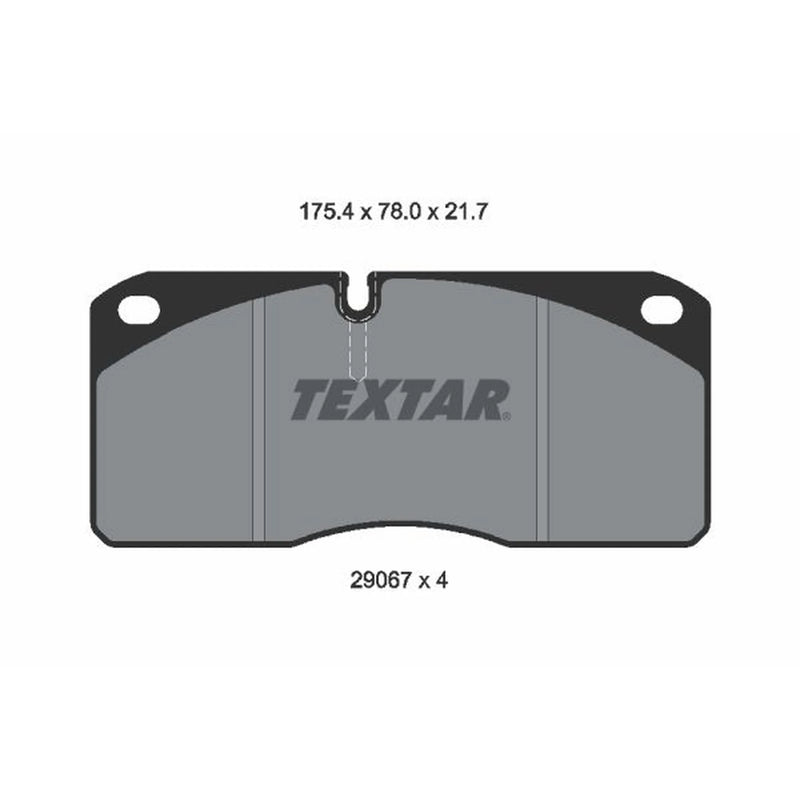 Textar Front Brake Pad Set 2906705