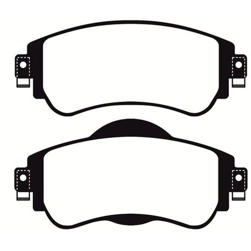 Abtex Front Brake Pad Set PLU2156