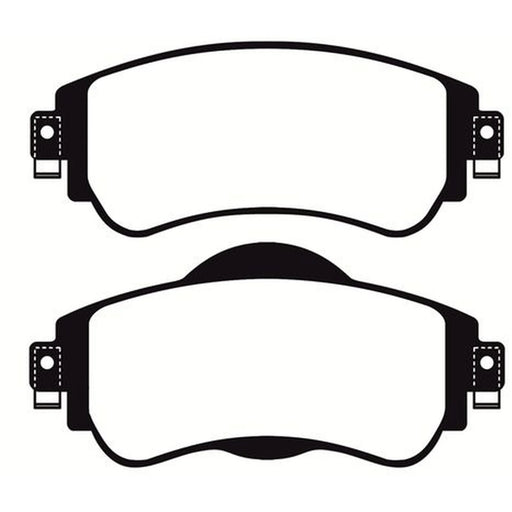 Abtex Front Brake Pad Set PLU2156