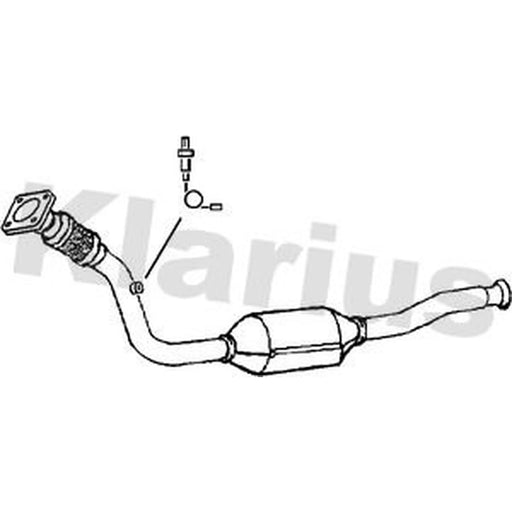 Klarius Catalyst Type Approved With Pipe 321770