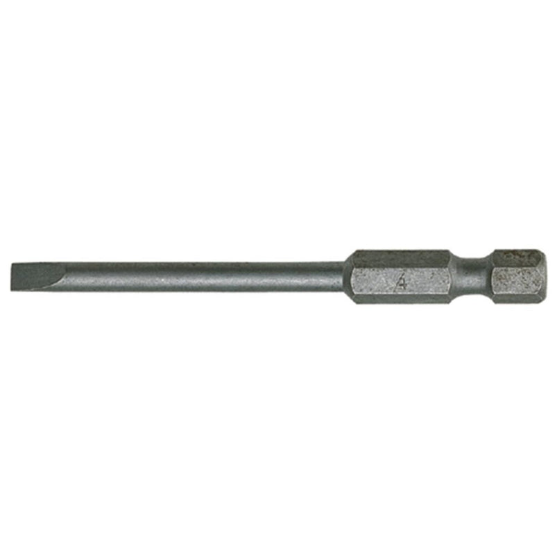Teng Tools Bits 1/4" Hex Drive 70mm Flat Tip (2 pcs)