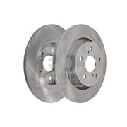 Febi 2 x Solid Rear Brake Discs 108412