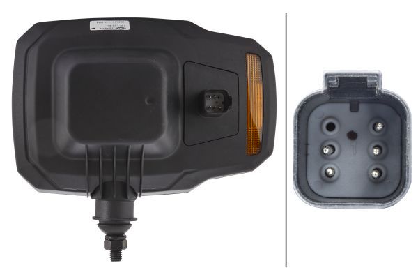 Hella Headlight Headlamp P21W Right