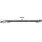 Borg & Beck Brake Hydraulic Hose Line Rear Left BBH9087