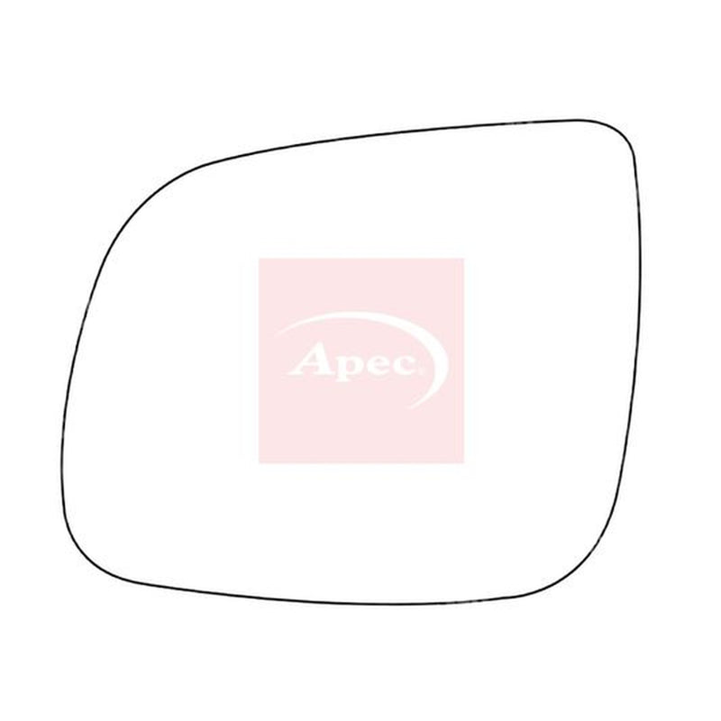 Apec Exterior Wing Mirror Glass Left AMS2763