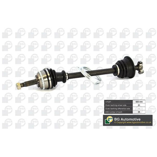 BGA CV Drive Shaft Driveshaft Front Left DS7301LA