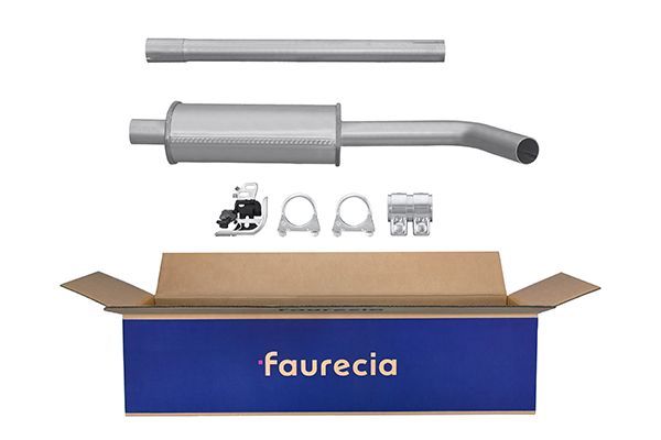 Hella 8LC 366 025-801 Centre Muffler