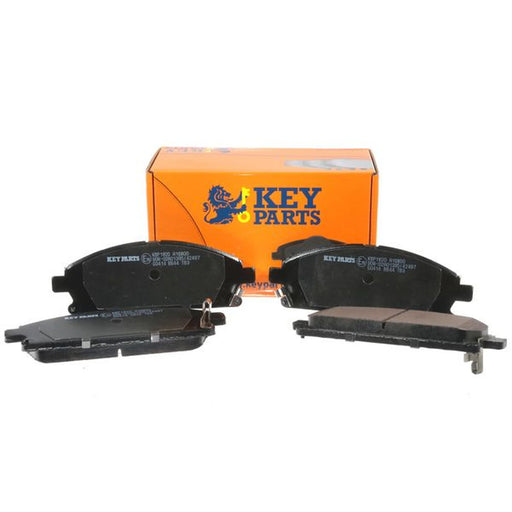 Key Parts 4 x Front Brake Pad Set KBP1820