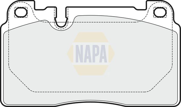 NAPA Front Vented & Rear Vented Brake Discs & Pads fits AUDI PORSCHE