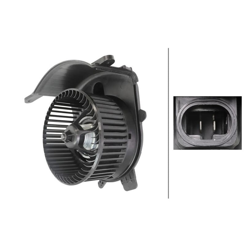 Hella Heater Blower Fan 8EW 366 400-051