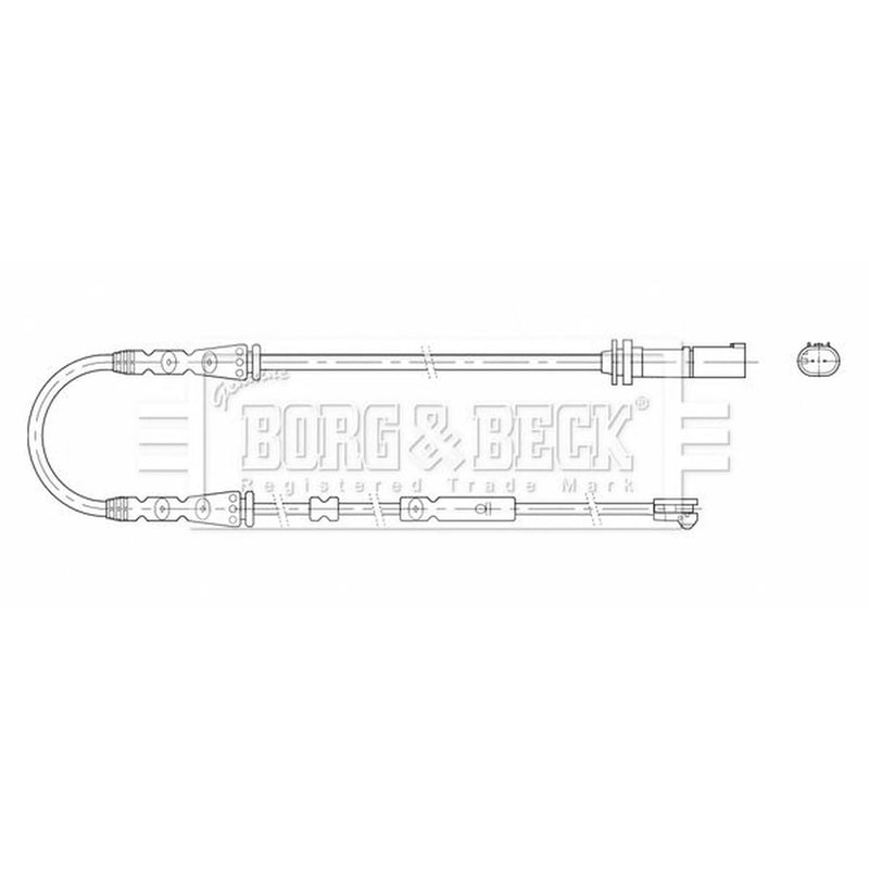 Borg & Beck Brake Pad Wear Sensor Front BWL3209