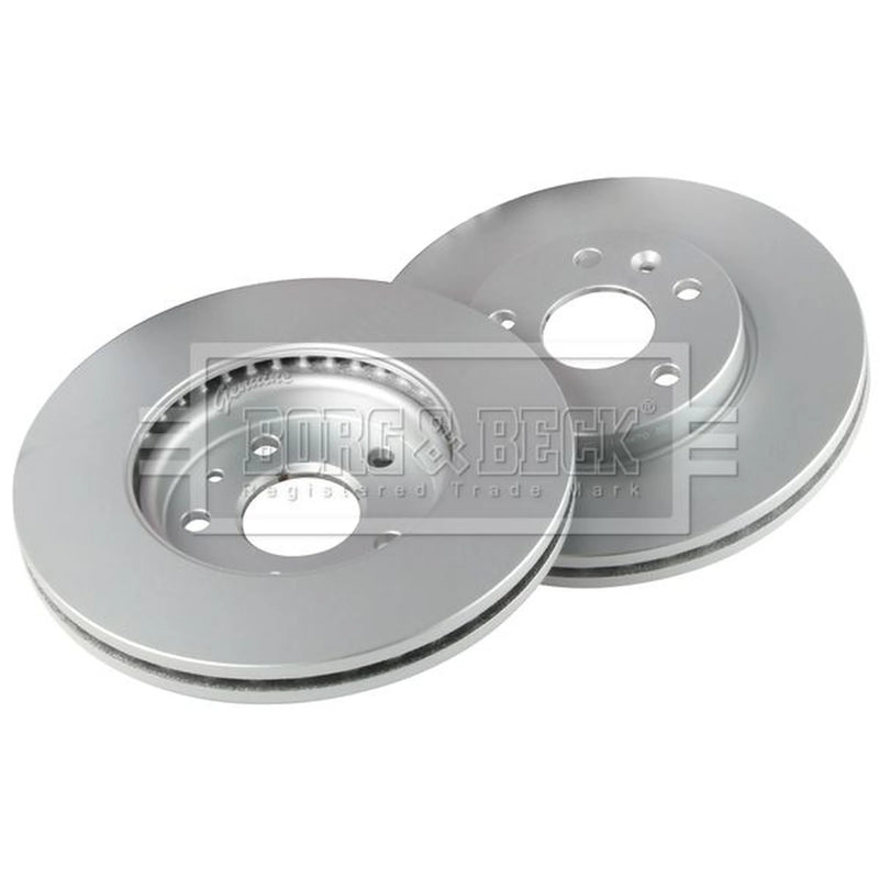 Borg & Beck 2 x Vented Front Brake Discs BBD4796