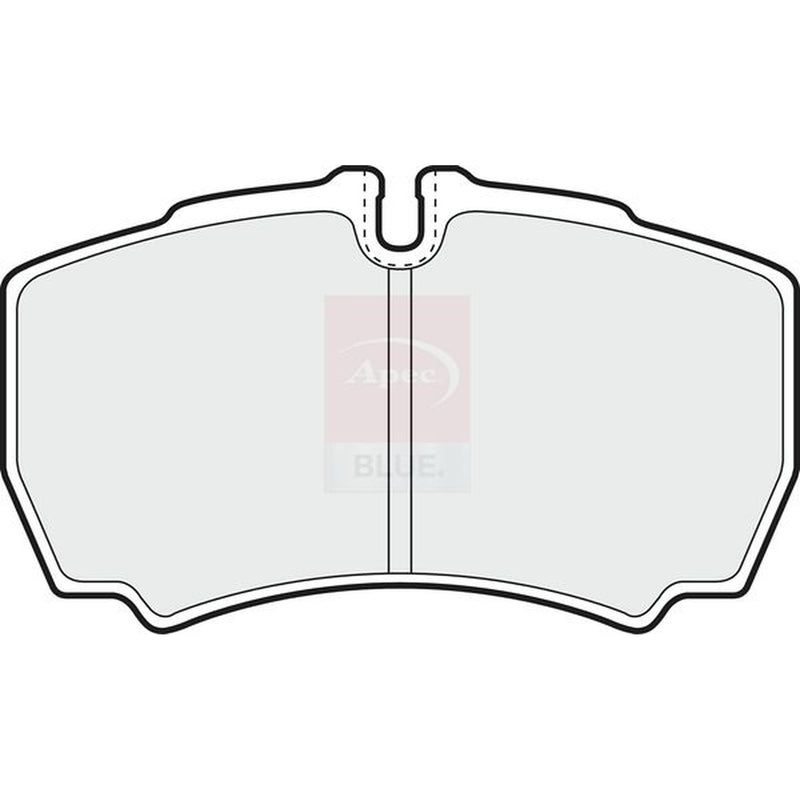 Apec Rear Brake Pad Set PD3102