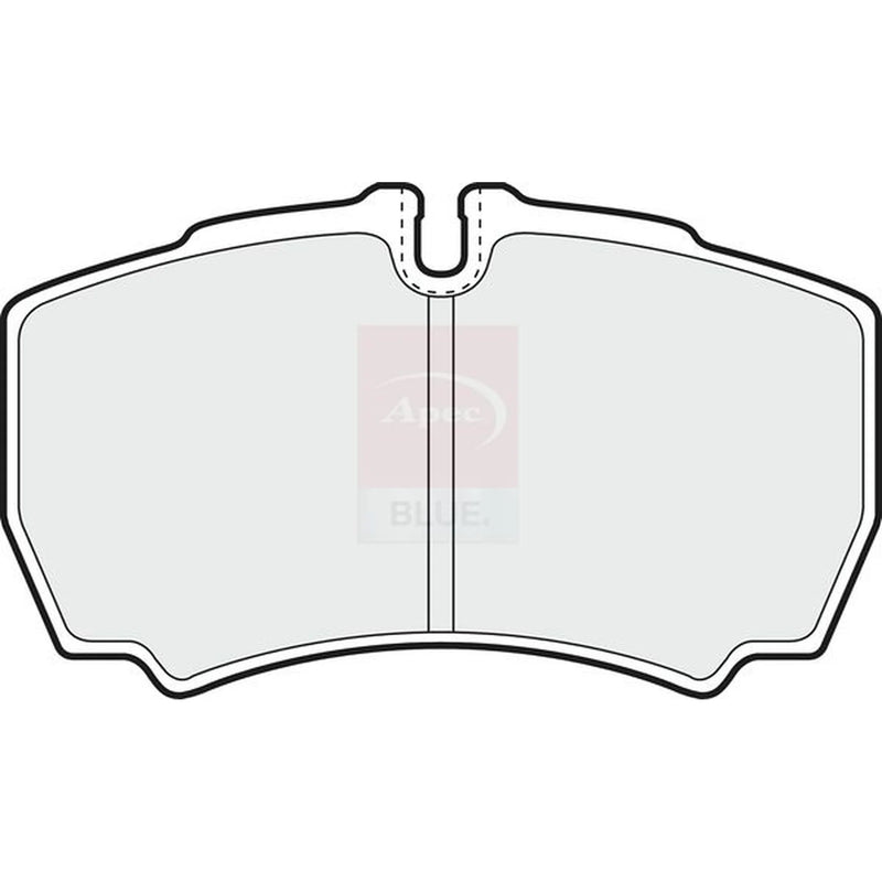 Apec Rear Brake Pad Set PD3102