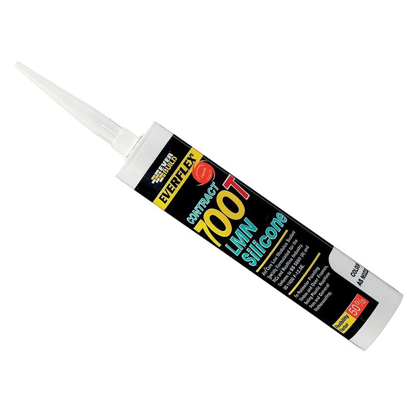 Everbuild Sika LMN Silicone 700T White 300ml - 486161