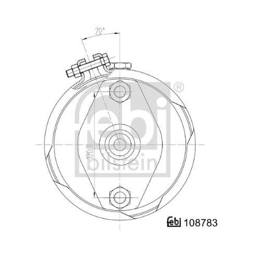 Febi Diaphragm Cylinder 108783