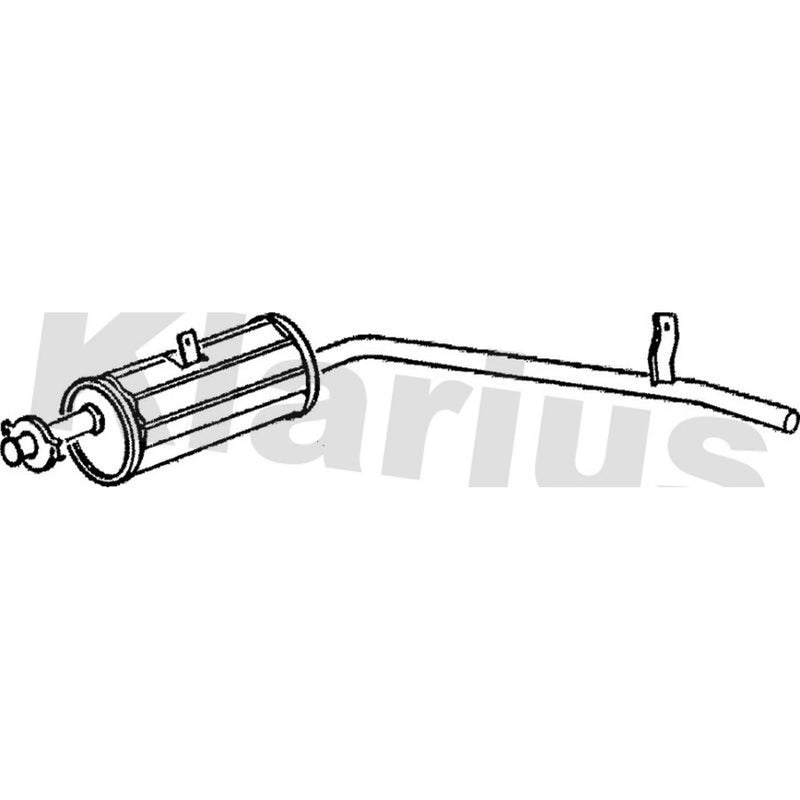 Klarius Box With Tail Pipe Rear SZ12P