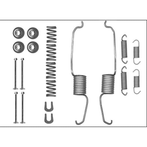 Textar Brake Shoe Accessory Kit Rear 97041900