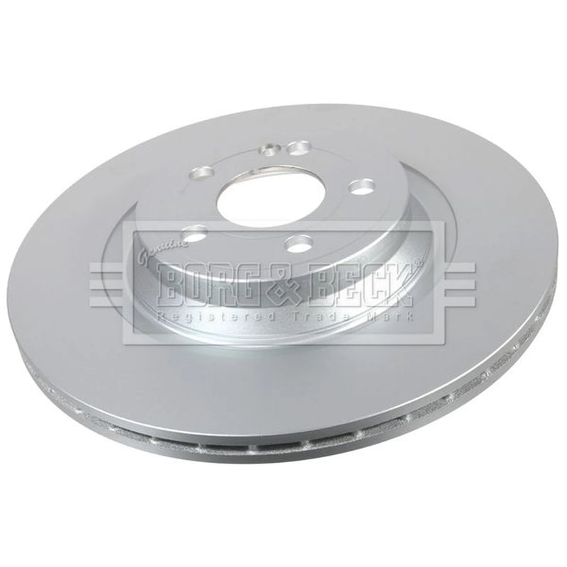 Borg & Beck 2 x Vented Rear Brake Discs BBD6252S