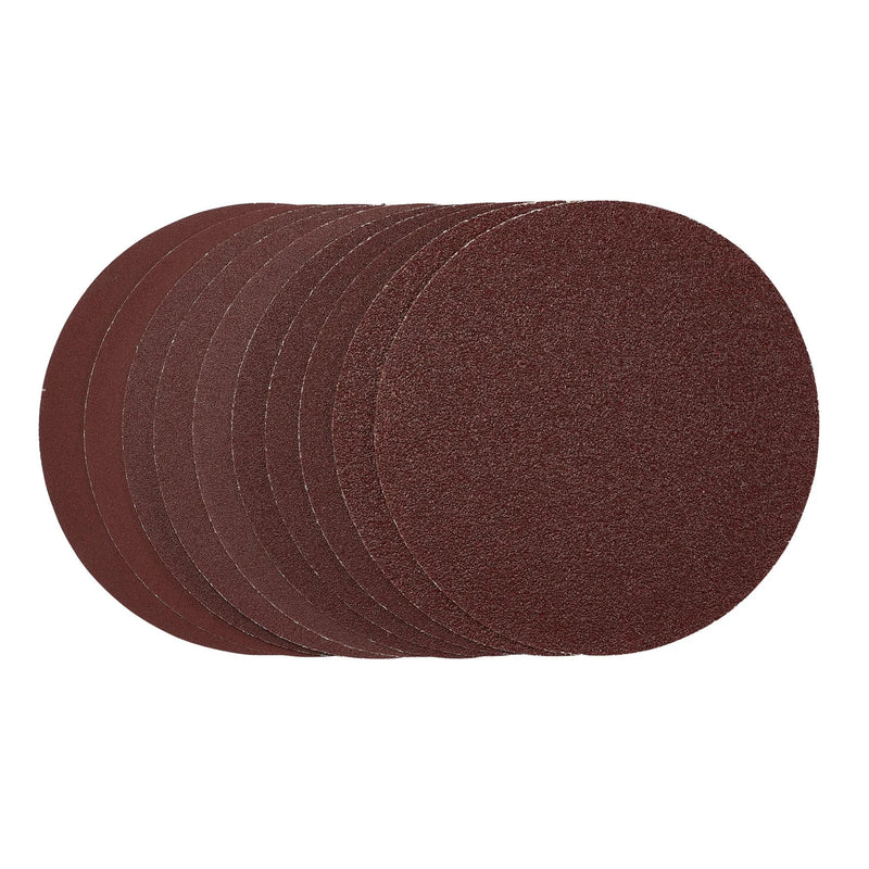 Draper Sanding Discs 150mm PSA Assorted Grit Pack of 10