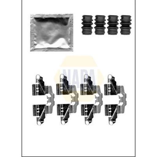 NAPA Brake Pad Accessory Fitting Kit Rear NFK1147