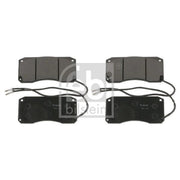 Febi Front Brake Pad Set 16611