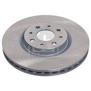Febi 2 x Internally Vented Front Brake Discs 43960