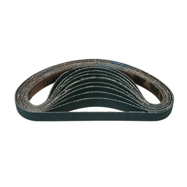 Abracs File Belts 20mm x 520mm 80g Zirconium 10pc - CPL