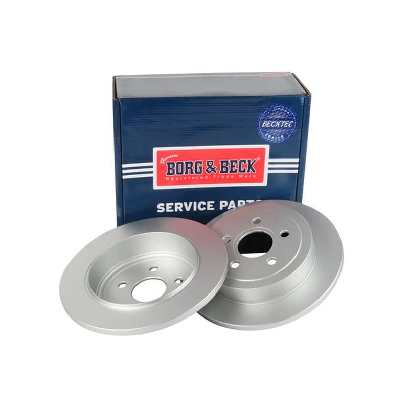 Borg & Beck 2 x Rear Brake Discs BBD5560