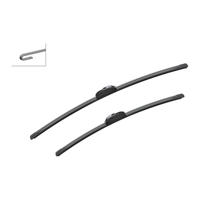 New Genuine Bosch A402S Aerotwin Front Wiper Blades Set For Honda Civic Mk8 Viii Bosch  - Town Parts