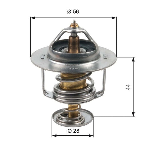 Gates Thermostat,Coolant TH30282G1