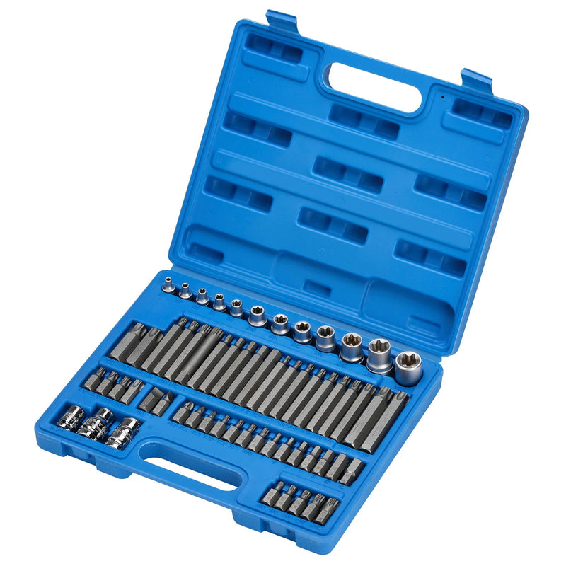 Draper Expert Mechanics Socket and Bit Set 61 Piece 3/8" & 1/2"