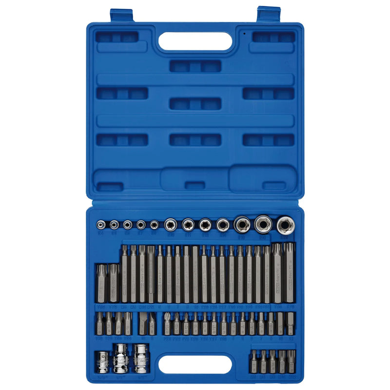 Draper Expert Mechanics Socket and Bit Set 61 Piece 3/8" & 1/2"