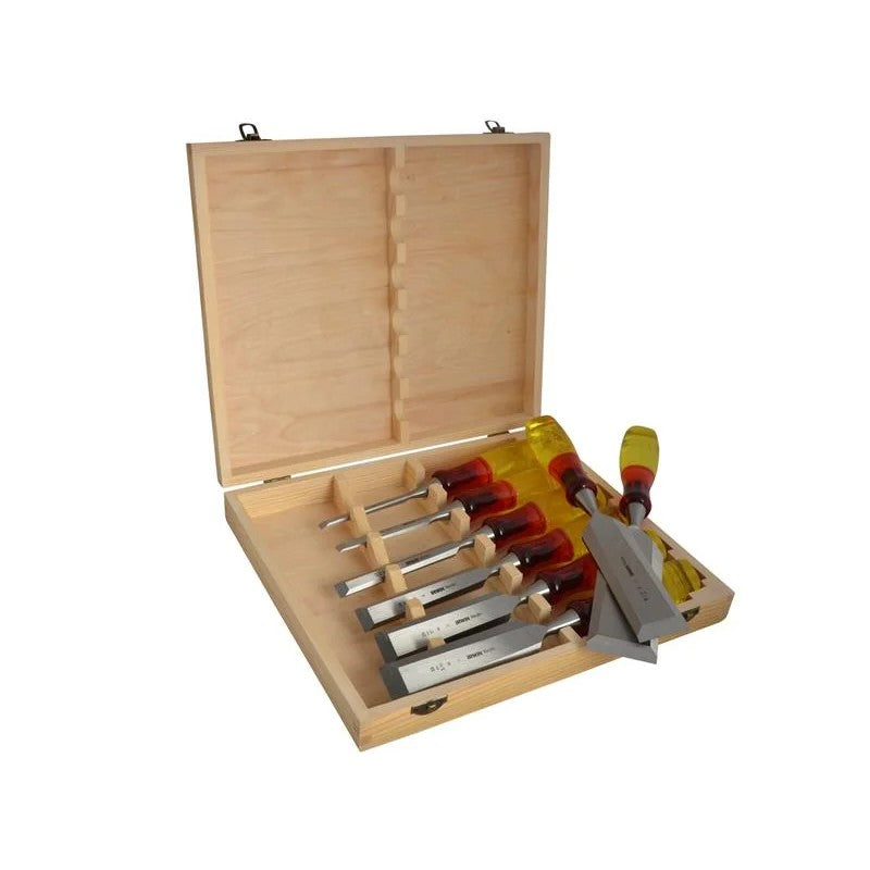 IRWIN® Marples® M373 Bevel Edge Chisel Splitproof Handle Set, 8 Piece - TM373/S8