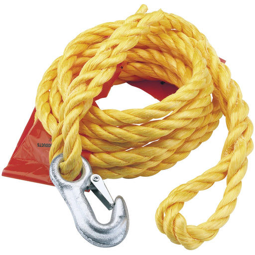 Draper Tow Rope with Flag, 2000kg Capacity, 3.7m Length