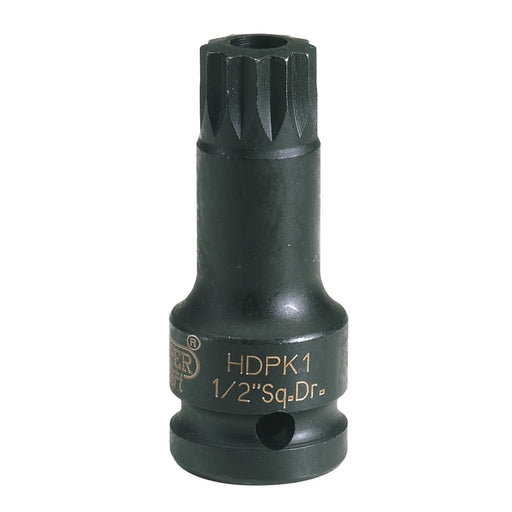 Draper Expert Drain Plug Key, 1/2" Sq. Dr. for Audi/VW