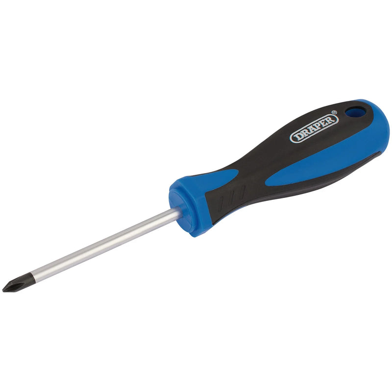Draper Cross Slot Screwdriver Set, Sizes 1 & 2, Chrome Vanadium Steel