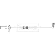 Borg & Beck Brake Pad Wear Sensor Front BWL3162
