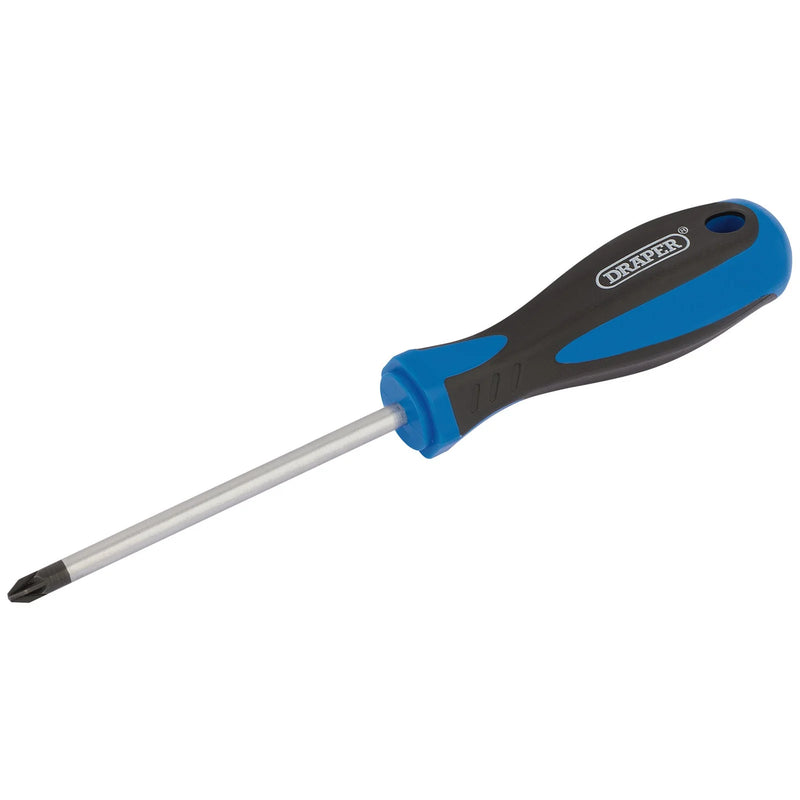 Draper PZ Type Screwdriver Set, Bi-Material Handle, Magnetised Tip