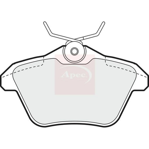 Apec Rear Brake Pad Set PAD943