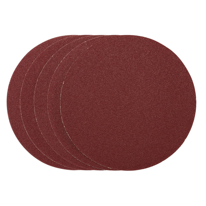 Draper Sanding Discs, PSA, 40 Grit, Pack of 5