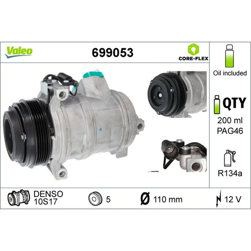 Valeo Air Conditioning Compressor 699053