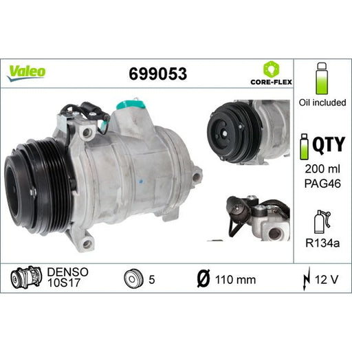 Valeo Air Conditioning Compressor 699053