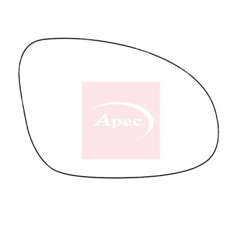 Apec Exterior Wing Mirror Glass Right AMS2042