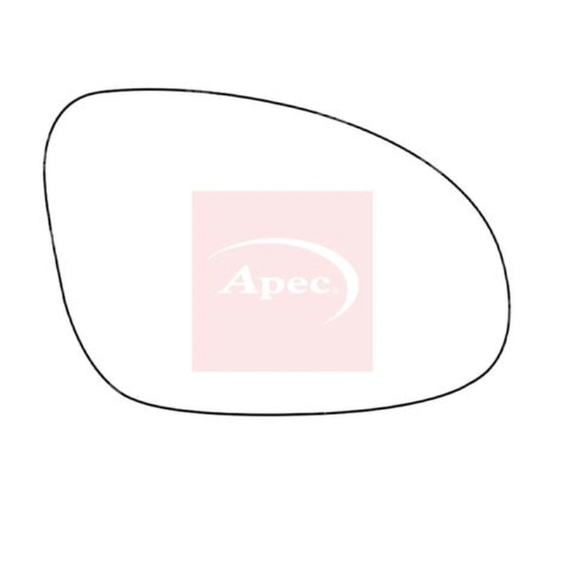 Apec Exterior Wing Mirror Glass Right AMS2042