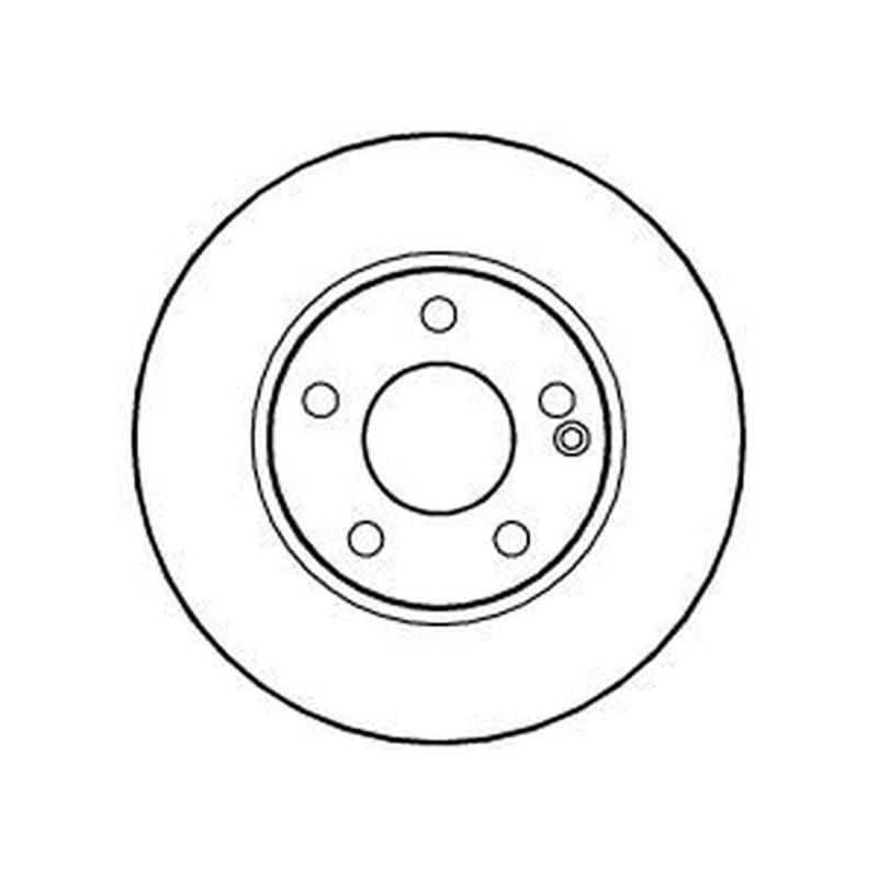 Abtex 2 x Vented Front Brake Discs BD1303V