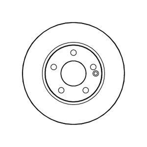 Abtex 2 x Vented Front Brake Discs BD1303V